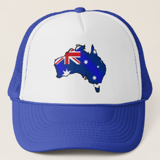 Aussie Map flag of Australia Cap