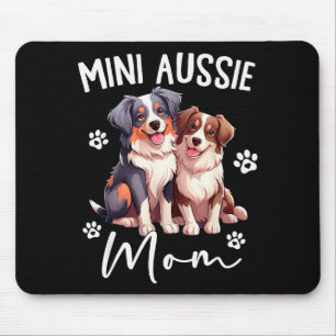 Aussie Mum Australian Shepherd World's Mini Aussie Mouse Pad