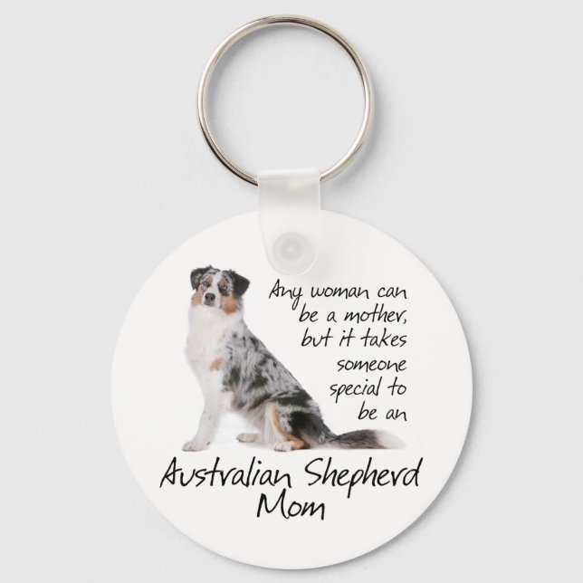 Aussie Mum Keychain (Front)