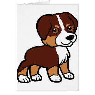 aussie red tri cartoon