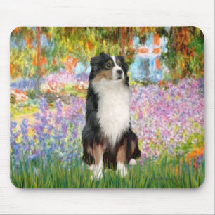 Aussie Shep 2 - Garden Mouse Pad