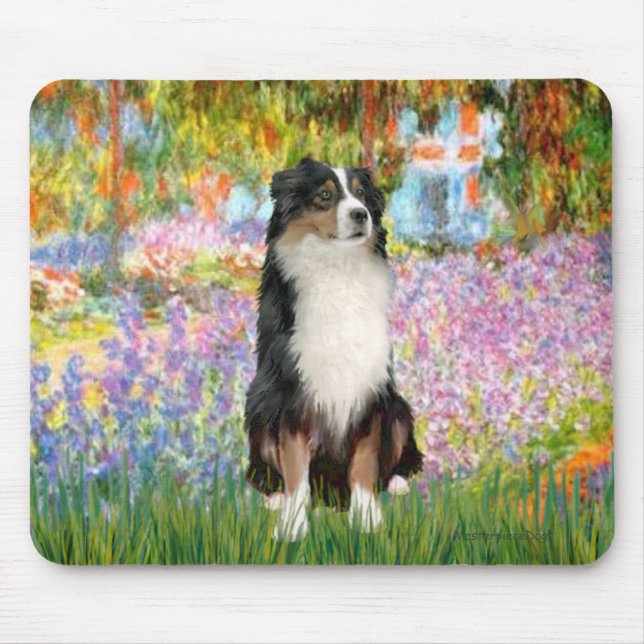 Aussie Shep 2 - Garden Mouse Pad (Front)