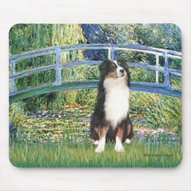 Aussie Shep (Tri2) - Bridge Mouse Pad (Front)