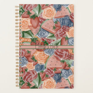 Aussie Summer - Watermelon & Strawberries BuJo Planner