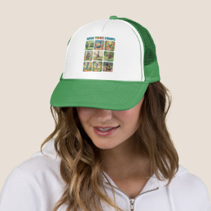 Aussie Tennis Champs Funny Australian Animals Trucker Hat