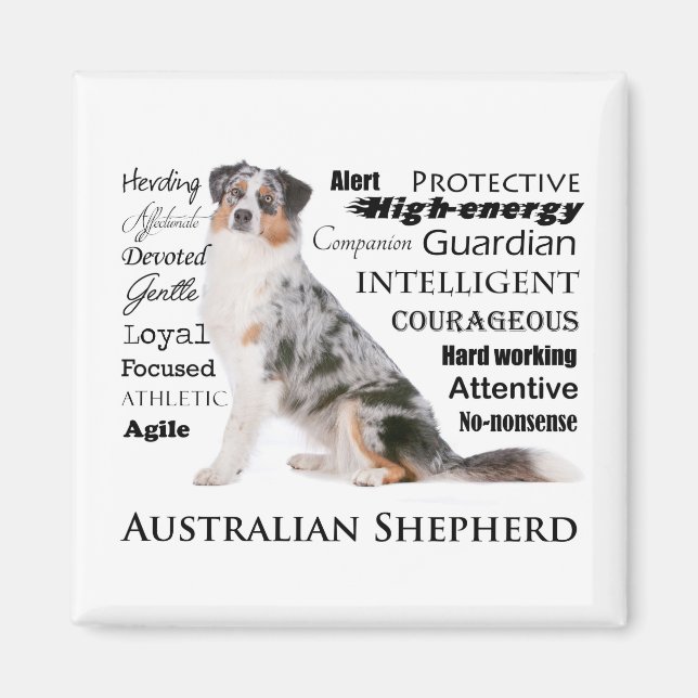 Aussie Traits Magnet (Front)