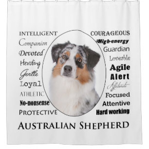 Aussie Traits Shower Curtain