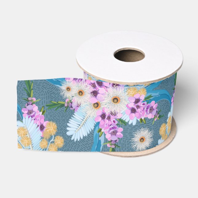 Aussie Wildflower Summer Grosgrain Ribbon (Spool)