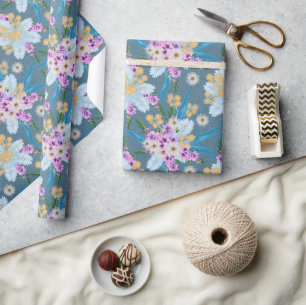 Aussie Wildflower Summer Wrapping Paper