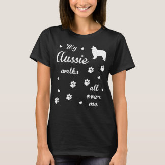 Aussiedoodle  gift t-shirt for dog lovers.