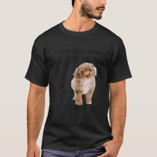Aussiedoodle Quote Mum, Aussiepoo Dad, Cute Aussie T-Shirt