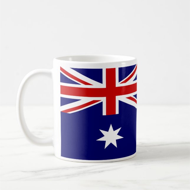 Aust Flag Coffee Mug (Left)