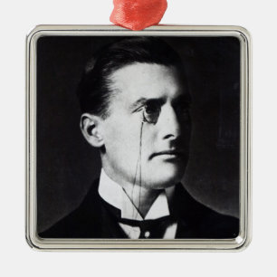 Austen Chamberlain Metal Ornament