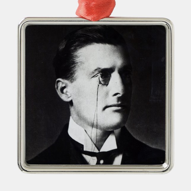 Austen Chamberlain Metal Ornament (Front)
