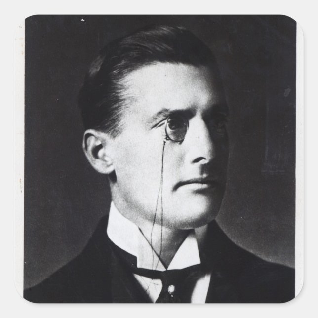 Austen Chamberlain Square Sticker (Front)
