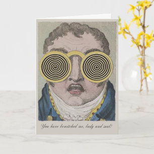 Austen Pride & Prejudice Funny Bewitched Darcy Card