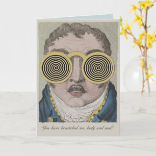Austen Pride & Prejudice Funny Bewitched Darcy Card