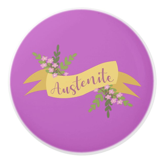 Austenite I Ceramic Knob (Front)