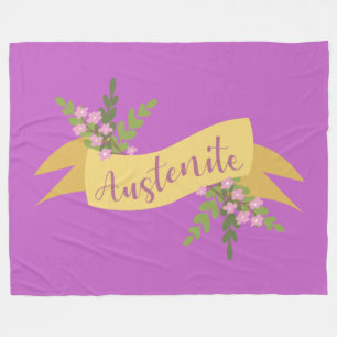 Austenite I Fleece Blanket