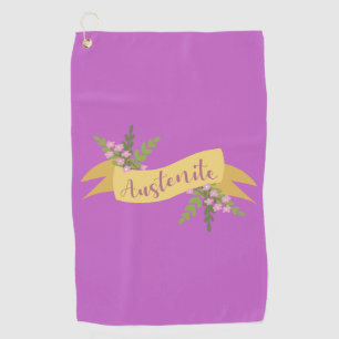Austenite I Golf Towel
