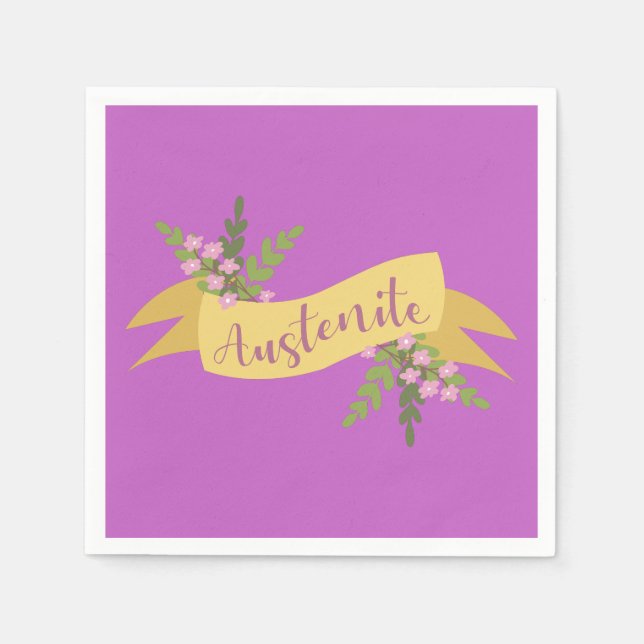 Austenite I Napkin (Front)