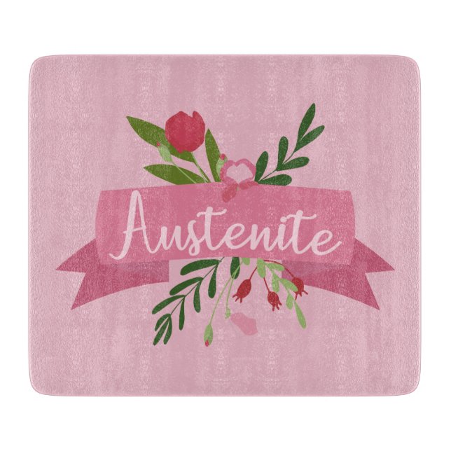 Austenite II Cutting Board (Front)