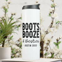 Austin Bachelorette Boots Booze Besties Custom