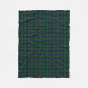 Austin Clan Tartan Plaid Fleece Blanket