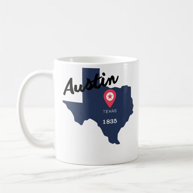 Austin coffee Mug (Left)
