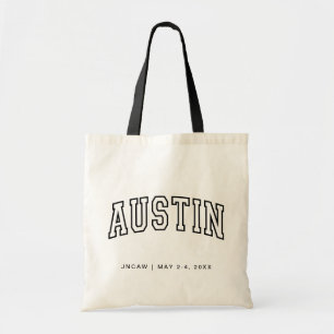 Austin Conference Trade Show Tote VIP Welcome Bag 