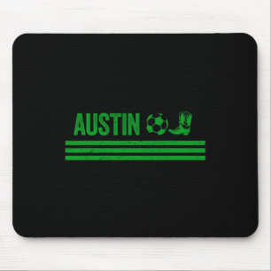 Austin Cowboy Boot Football Club Mouse Pad