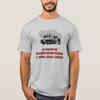 Austin Earthworks - grey - Customised - Customised T-Shirt