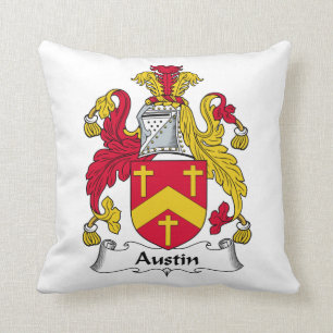 Austin Family Crest Cushion