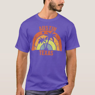 Austin Family Vacation Trip Summer Beach Vintage T-Shirt