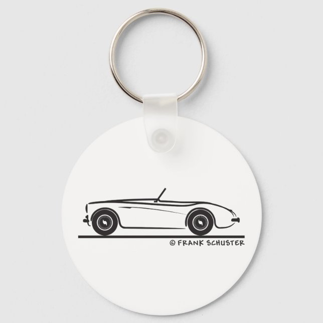 Austin Healey 100 Key Ring (Front)