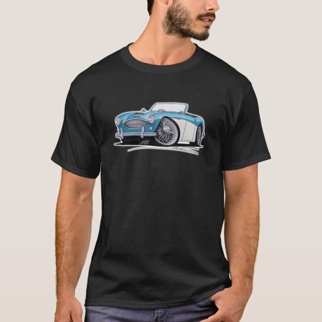Austin-Healey 3000 BlueWhite T-Shirt (Front)