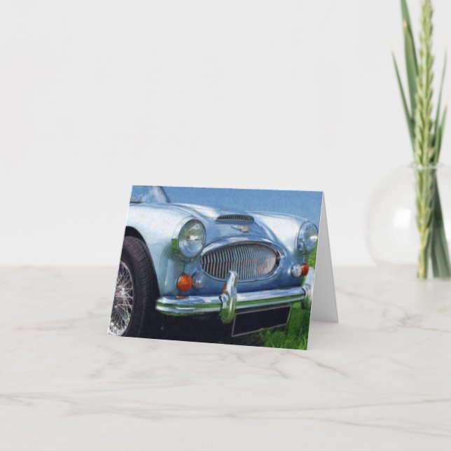 Austin Healey 3000 Card (Front)