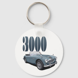 Austin Healey 3000 Key Ring