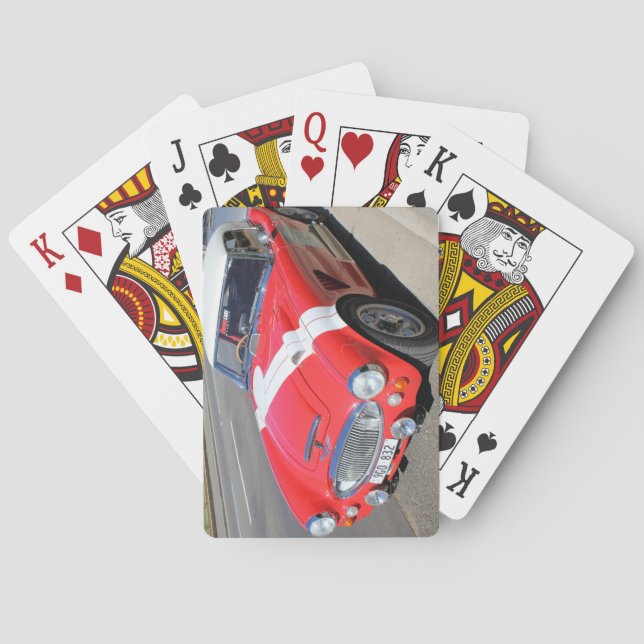 Austin Healey 3000 Mark 111 Playing Cards (Back)