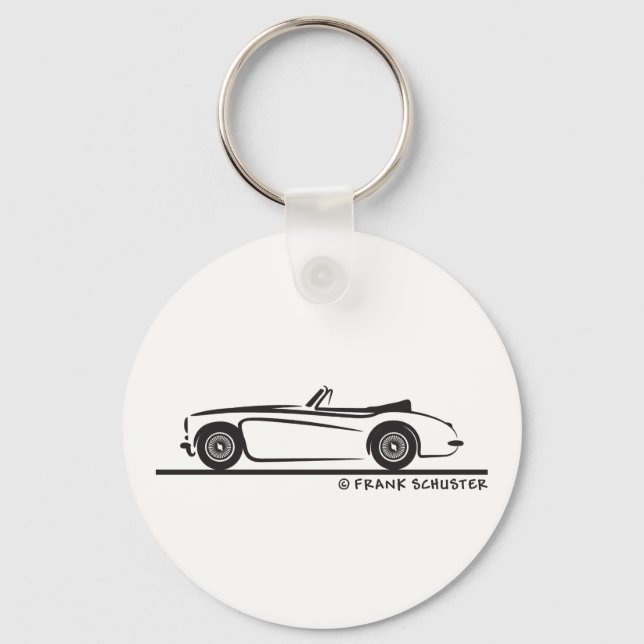 Austin Healey  3000 MK II Key Ring (Front)