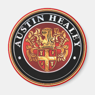austin Healey Badge Magnet