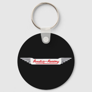 Austin Healey Car Classic Vintage Hiking Duck Key Ring