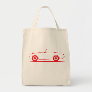 Austin Healey Sprite Bugeye Tote Bag