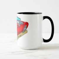 Austin-Healey Sprite “Frogeye” cartoon