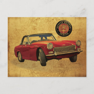 Austin Healey sprite Postcard
