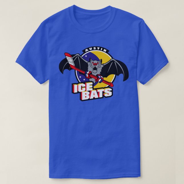 Austin Ice Bats T-Shirt (Design Front)