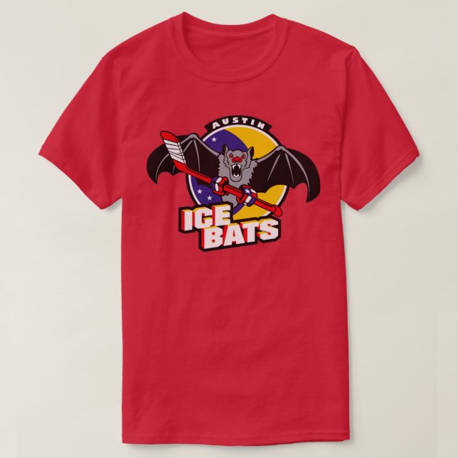 Austin Ice Bats T-Shirt (Design Front)