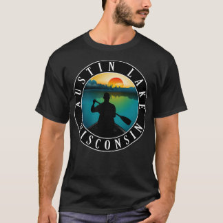 Austin Lake Wisconsin Canoeing T-Shirt