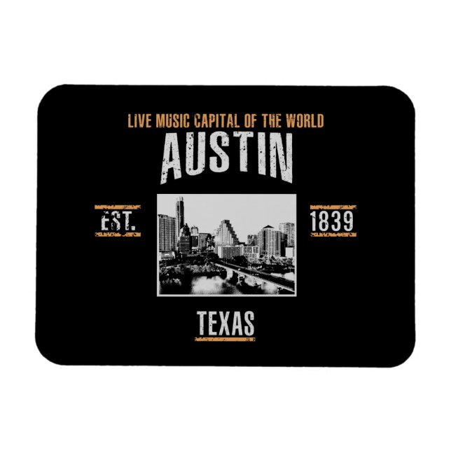 Austin Magnet (Horizontal)