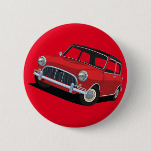 Austin Mini 6 Cm Round Badge